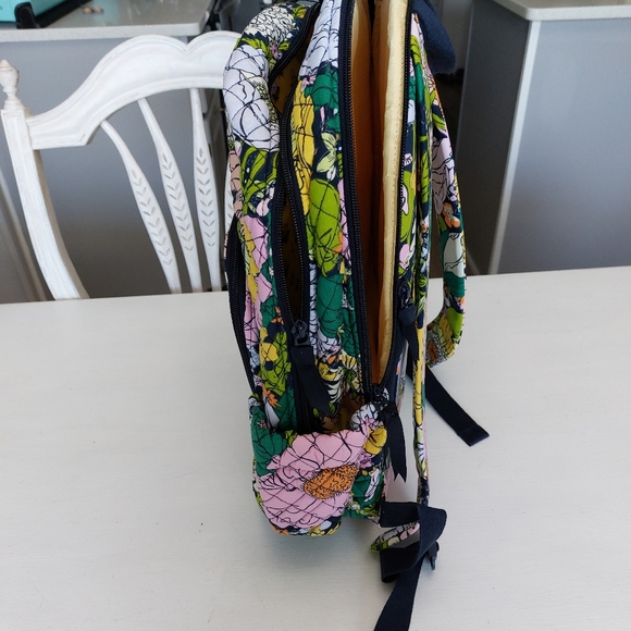 Vera Bradley Campus Backpack Bloom Boom NWT - Picture 2 of 5